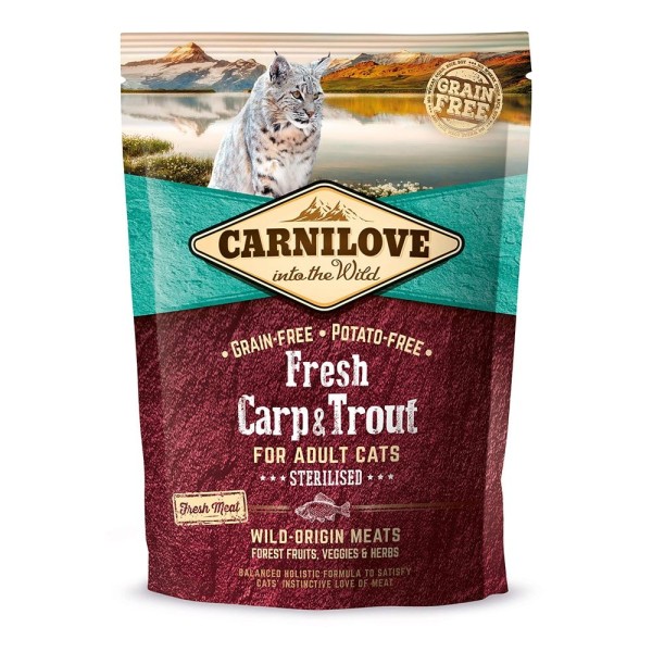 Carnilove Fresh Karpfen & Forelle / Sterilised 400g