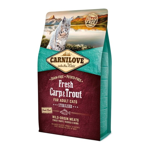 Carnilove Fresh Karpfen & Forelle / Sterilised 2 kg